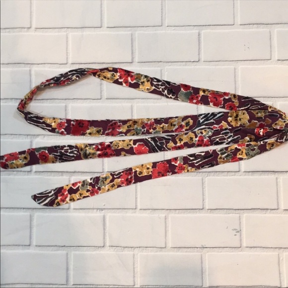 Topshop Semi Sheer Velvet Floral Bell Sleeve Top - Picture 8 of 8